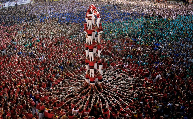 SPAIN-TARRAGONA-CASTELLS COMPETITION